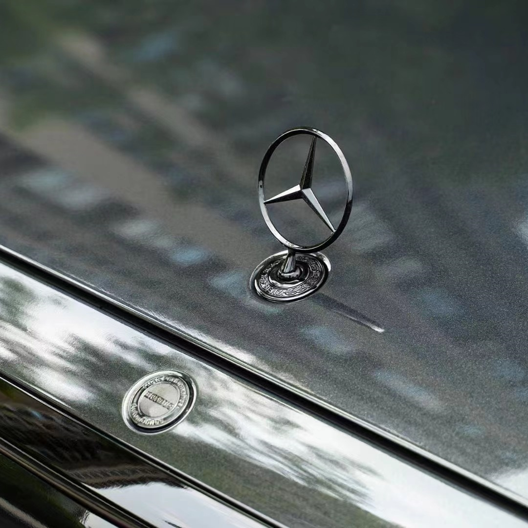 Porsche Benz Gloss Volcano Grey Car Vinyl Wrap