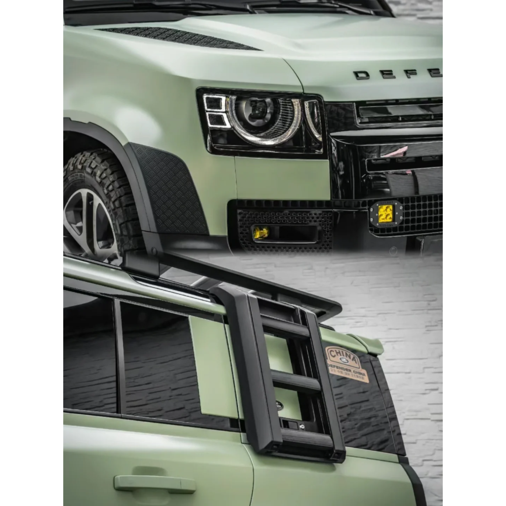 Matte Flat Light Khaki Green Car Vinyl Wrap 