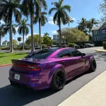  Gloss Metallic Grape Purple Car Vinyl Wrap