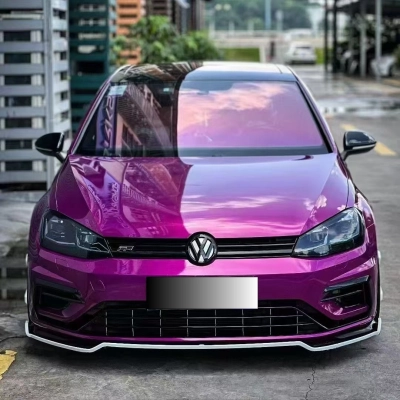 PET Berry Purple Car Vinyl Wrap 02