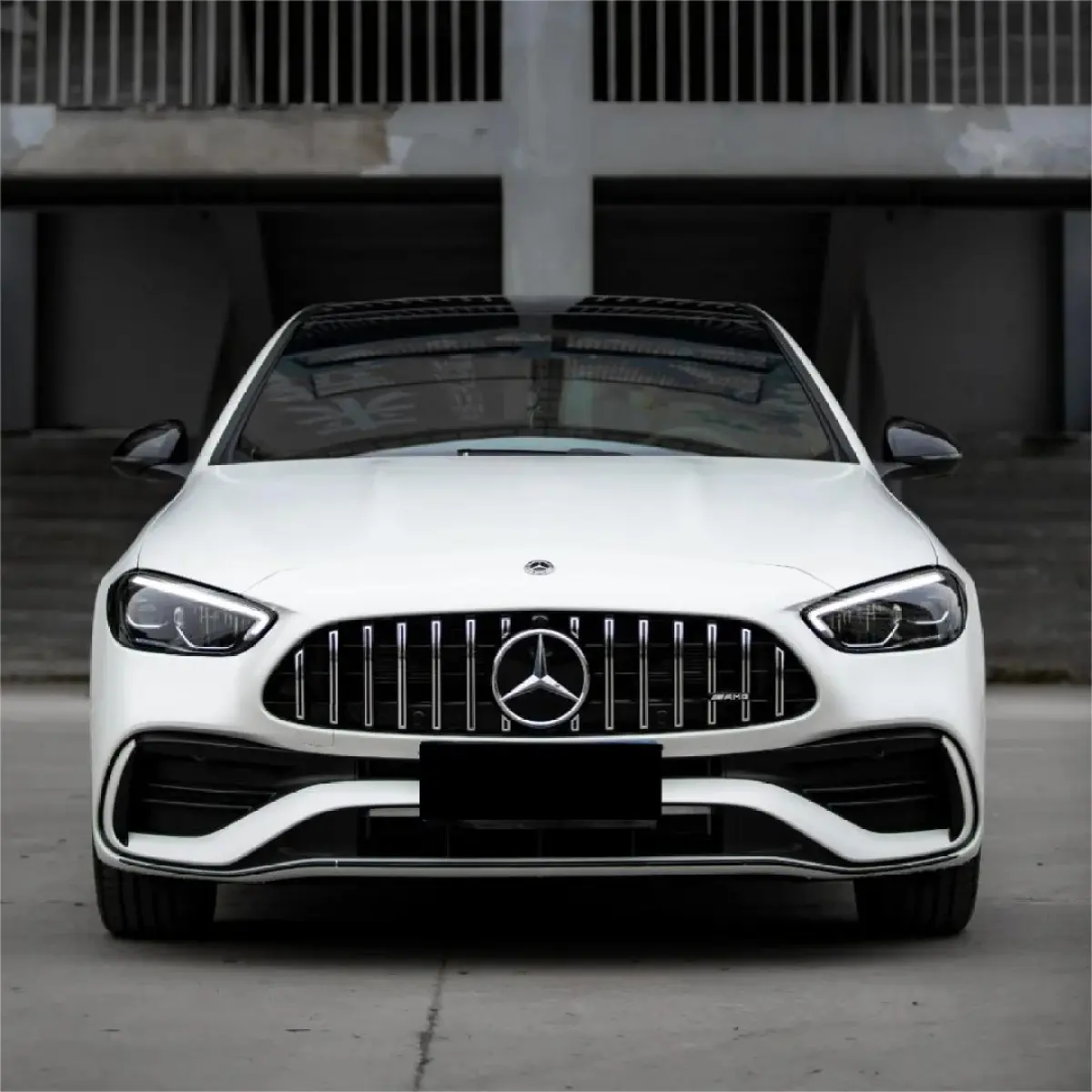 Satin Pearl White Car Vinyl Wrap