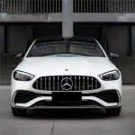 Satin Pearl White Car Vinyl Wrap