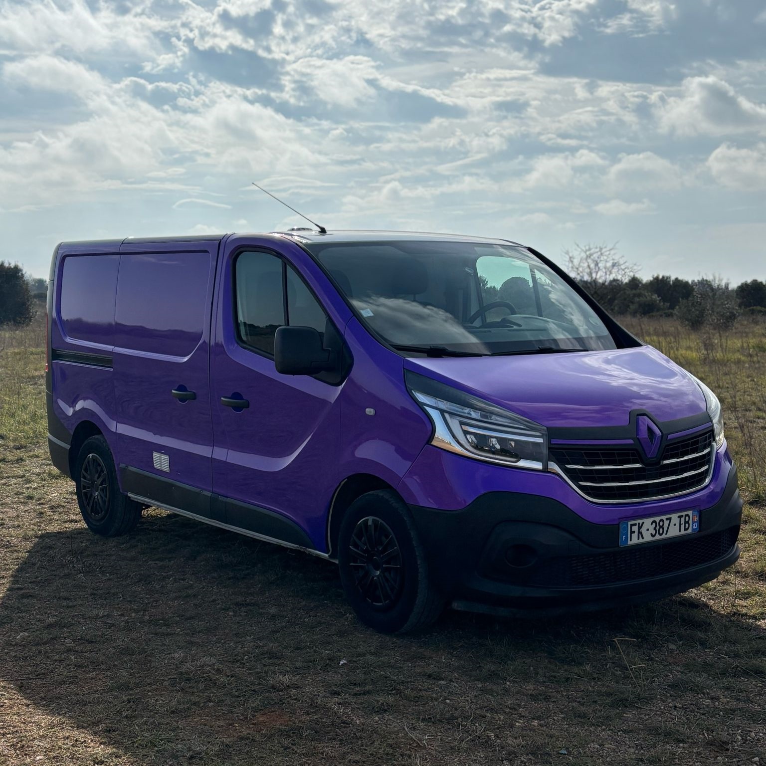 Gloss Metallic Plum Explosion Purple Car Vinyl Wrap