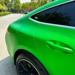 Matte Chrome Green Car Vinyl Wrap