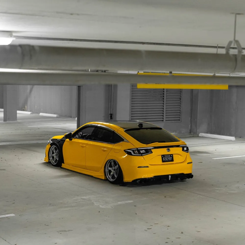 Gloss Sunflower Yellow Car Vinyl Wrap