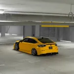 Gloss Sunflower Yellow Car Vinyl Wrap
