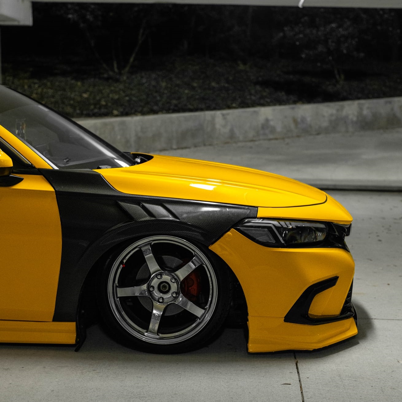 Gloss Sunflower Yellow Car Vinyl Wrap