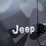 Jeep Green Camo Custom Car Vinyl Wrap