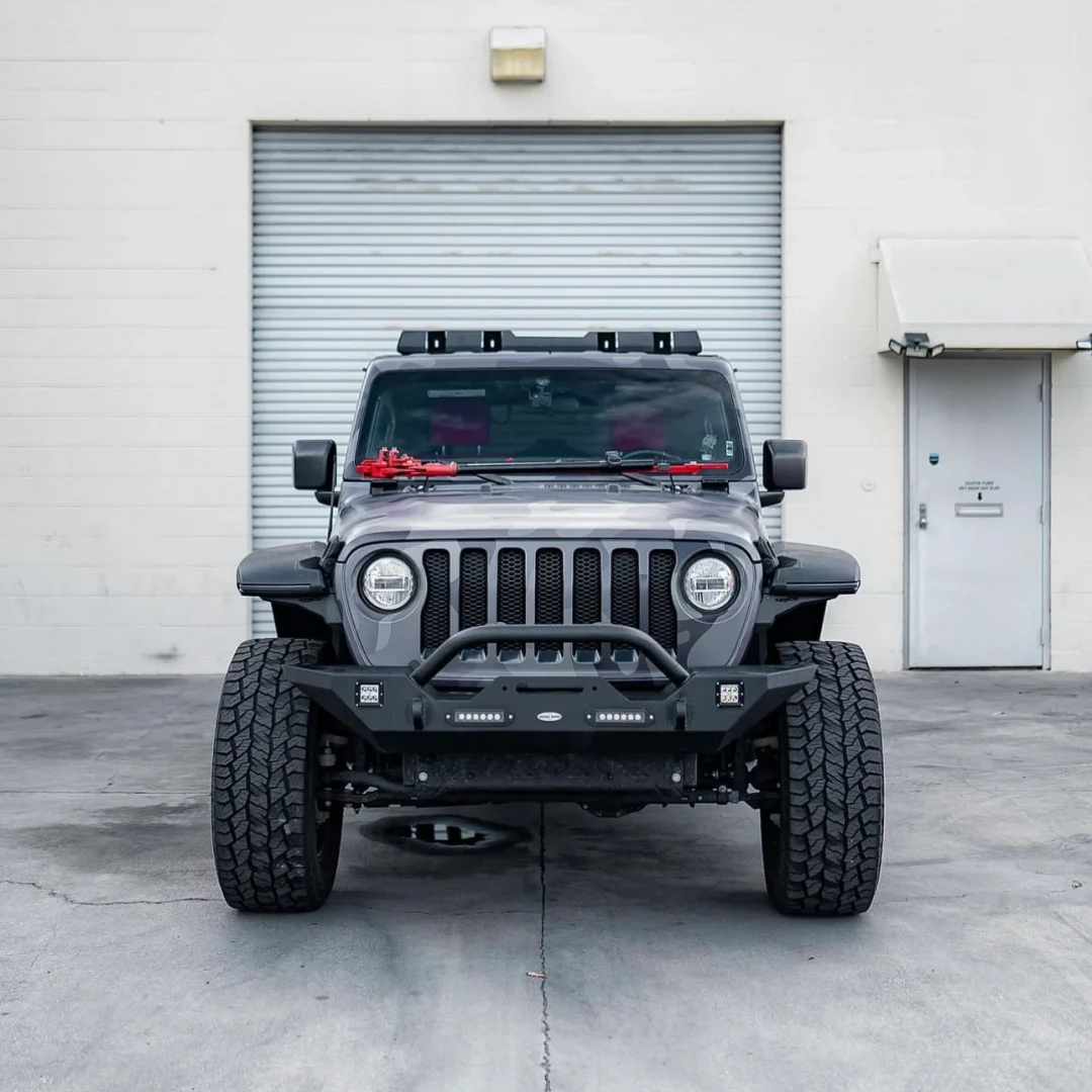 Jeep Green Camo Custom Car Vinyl Wrap