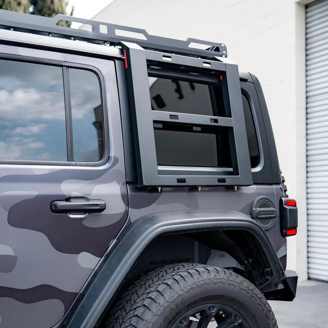 Jeep Green Camo Custom Car Vinyl Wrap