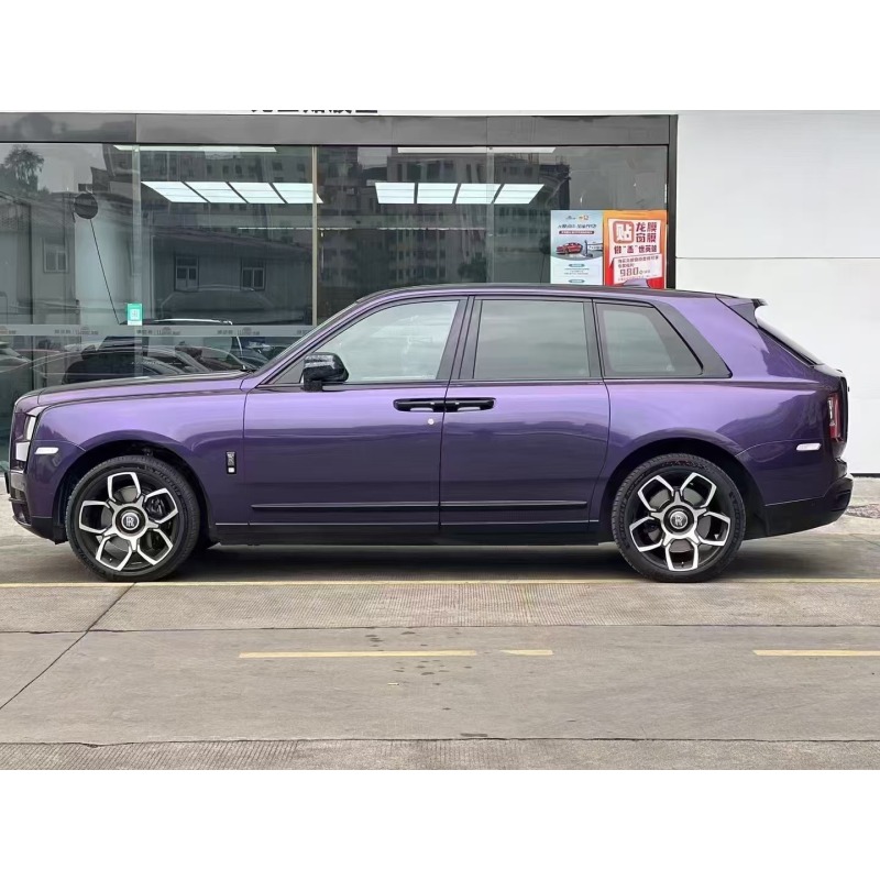 PET Gloss Galaxy Flash Purple Car Vinyl Wrap