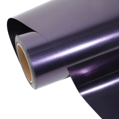 PET Gloss Galaxy Flash Purple Car Vinyl Wrap 02