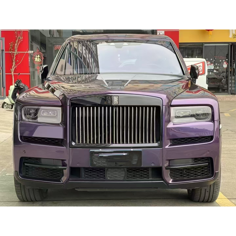 PET Gloss Galaxy Flash Purple Car Vinyl Wrap