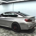 PET Gloss Liquid Victor Silver Car Vinyl Wrap
