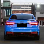 PET Gloss Mako Blue Car Vinyl Wrap