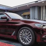 Gloss Metallic Black Rose Car Vinyl Wrap