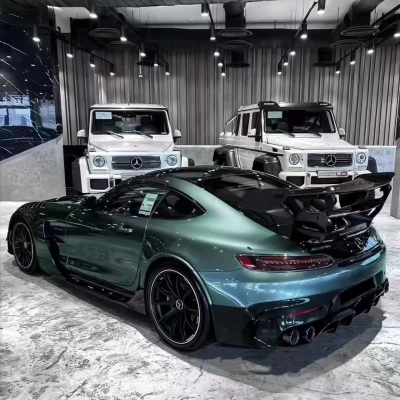 PET Gloss Metallic Ryan Green Car Vinyl Wrap 02