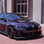 PET Gloss Metallic Midnight Purple Car Vinyl Wrap