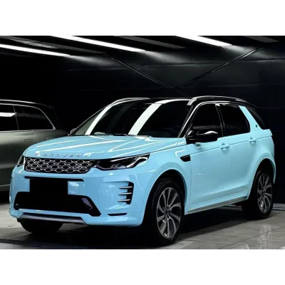 Super Gloss Tanager Blue Car Vinyl Wrap 02