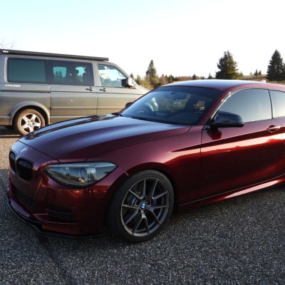 PET Liquid Metallic Dragon Blood Red Car Vinyl Wrap 02