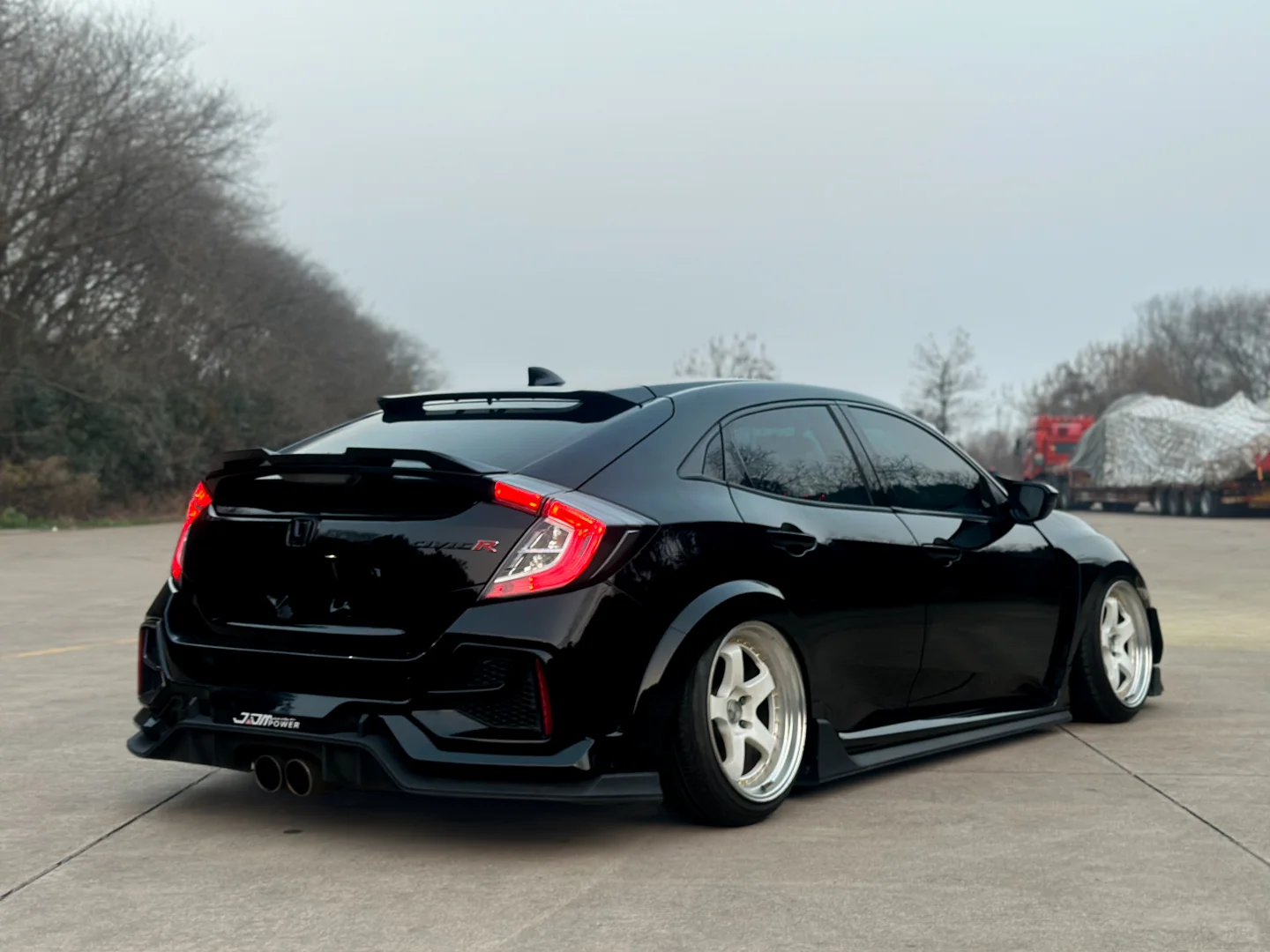 PET Gloss Repaired Black Car Vinyl Wrap