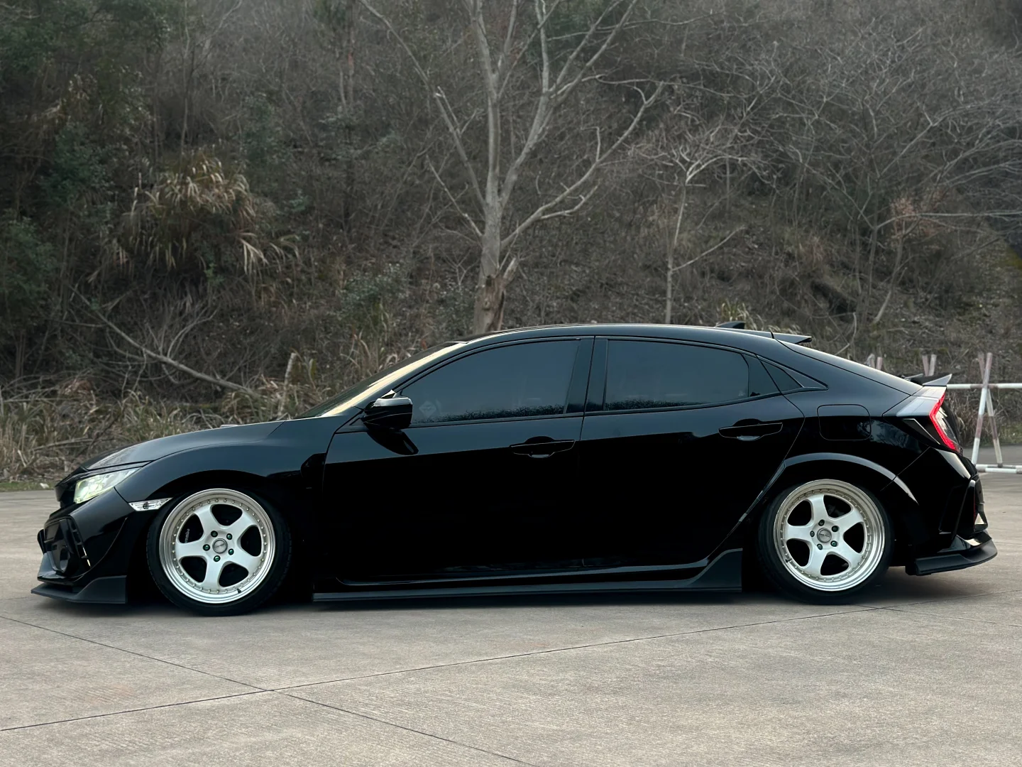 PET Gloss Repaired Black Car Vinyl Wrap