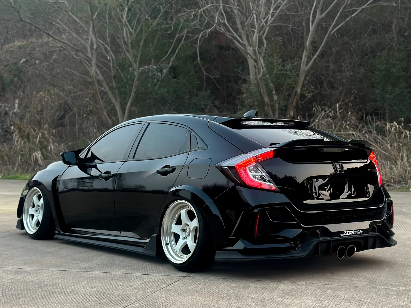 PET Gloss Repaired Black Car Vinyl Wrap