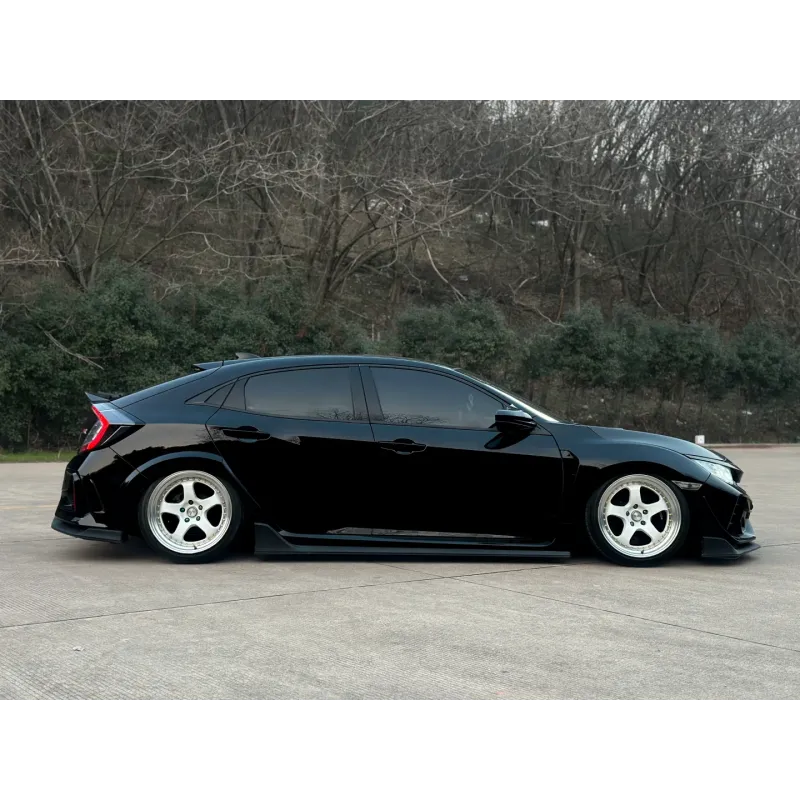 PET Super Gloss Repairable Dry Black Car Vinyl Wrap