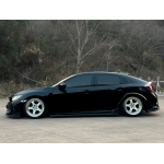 PET Super Gloss Repairable Dry Black Car Vinyl Wrap