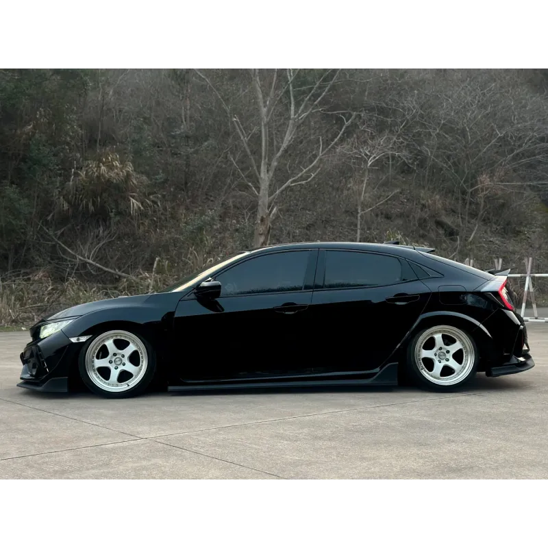 PET Super Gloss Repairable Dry Black Car Vinyl Wrap