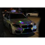 Laser Electroplated Silver Car Vinyl Wrap