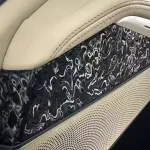 PET Gloss Metacosmic Black Carbon Fiber Car Vinyl Wrap