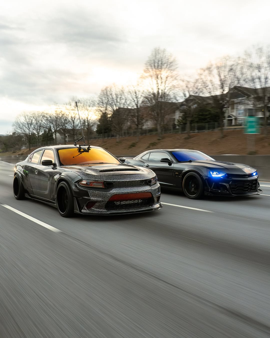 Matte Rainbow Flower Carbon Car Vinyl  Wrap