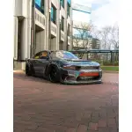 Matte Rainbow Flower Carbon Car Vinyl  Wrap