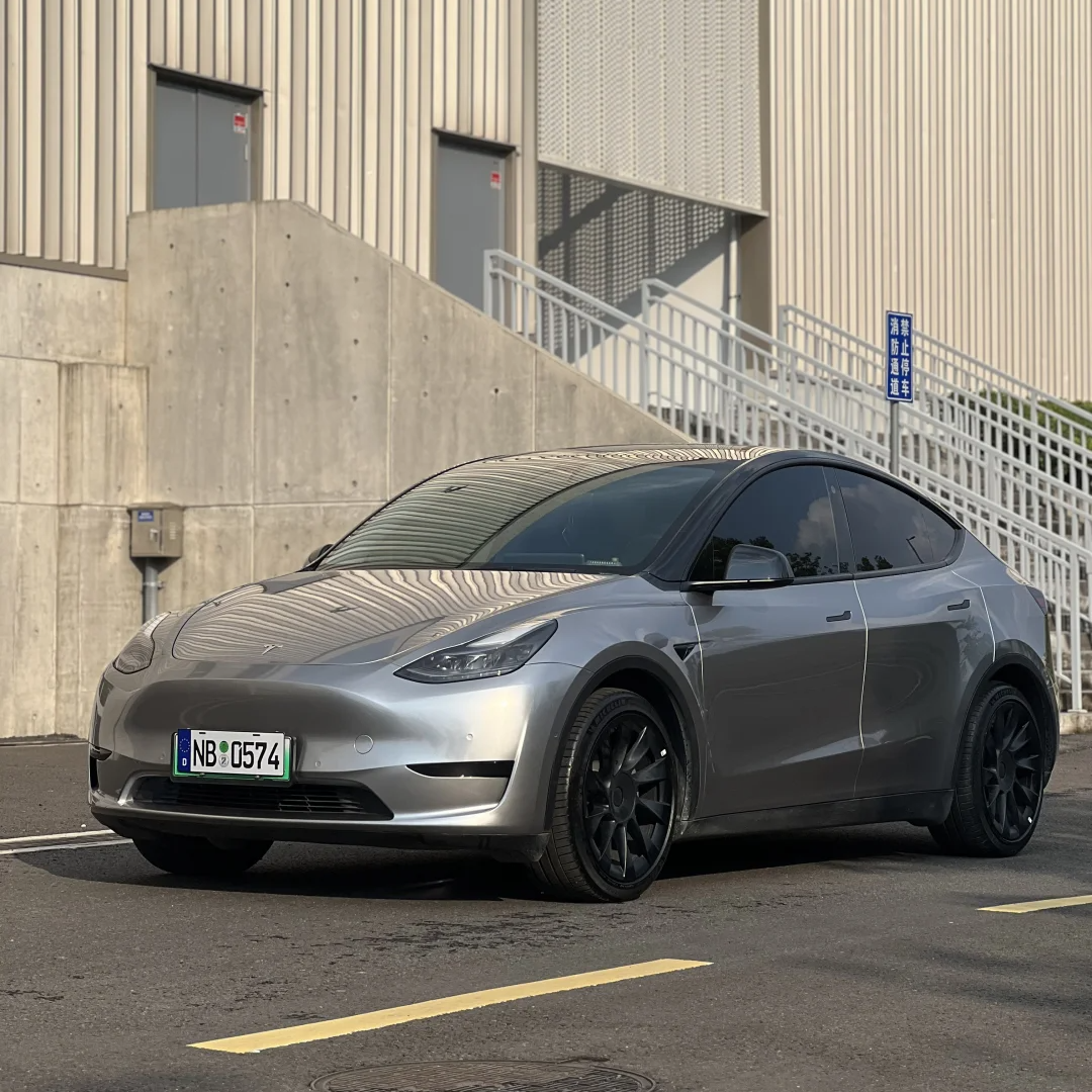 PET Benz Gloss Metallic GT Silver Car Vinyl Wrap