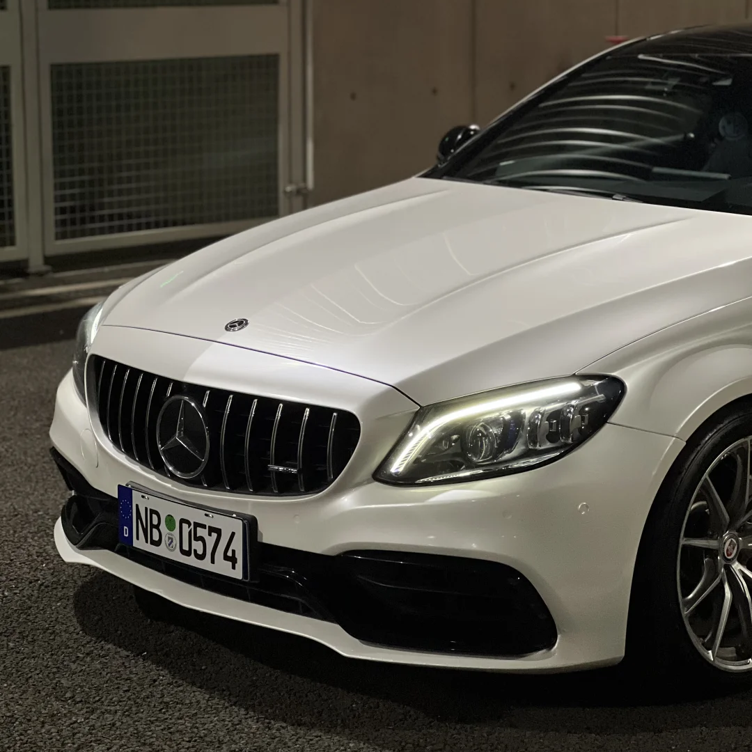 Gloss Pearl White Car Vinyl Wrap