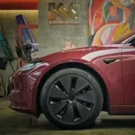 PET Ankara Red  Car Vinyl Wrap
