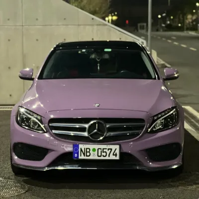 PET Negroni Purple Car Vinyl Wrap 02