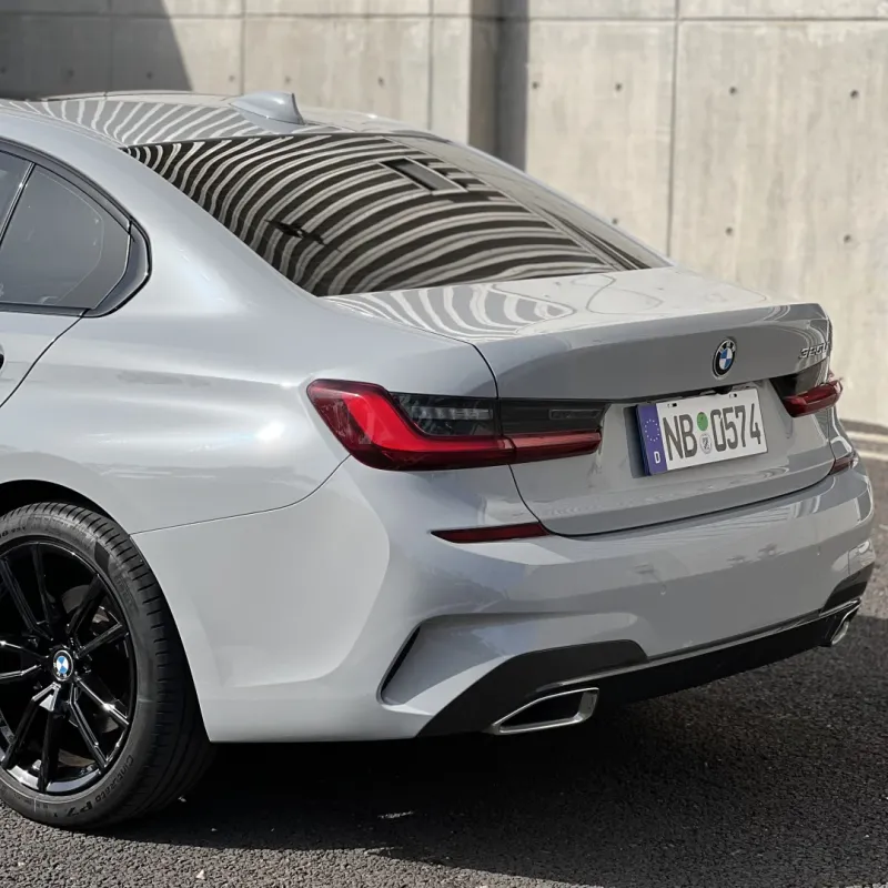 Super Gloss Brooklyn Grey Car Vinyl Wrap