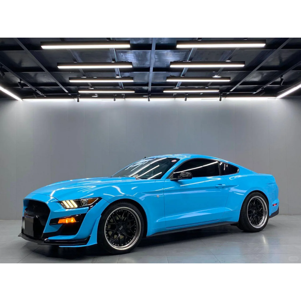 Super Gloss Sky Blue Car Vinyl Wrap