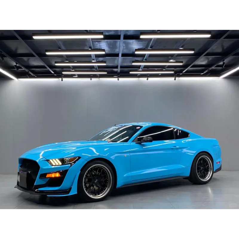 Super Gloss Sky Blue Car Vinyl Wrap