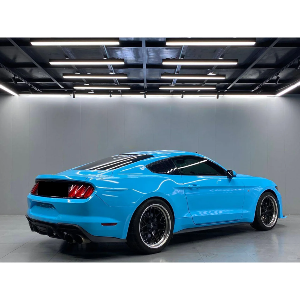 Super Gloss Sky Blue Car Vinyl Wrap