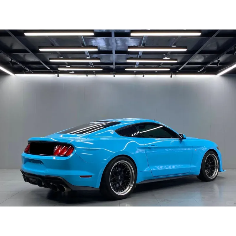 Super Gloss Sky Blue Car Vinyl Wrap