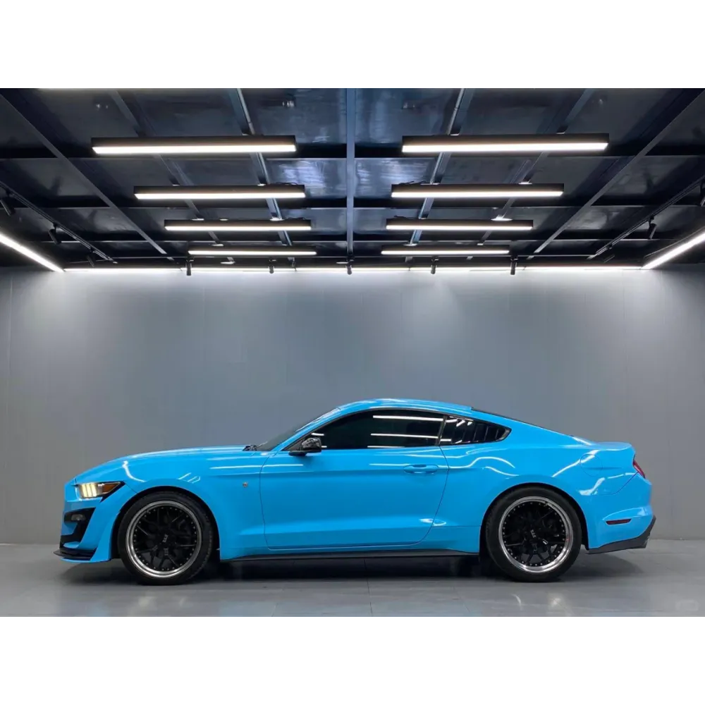 Super Gloss Sky Blue Car Vinyl Wrap