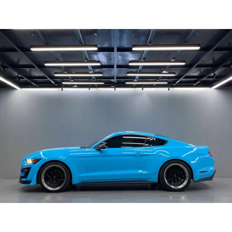 Super Gloss Sky Blue Car Vinyl Wrap