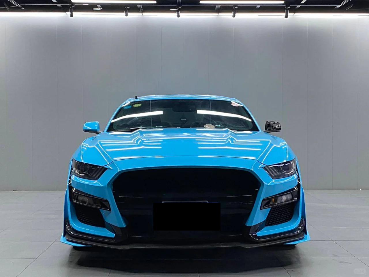 Super Gloss Sky Blue Car Vinyl Wrap