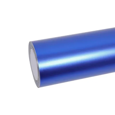 PET Electroplated Klein Blue Car Vinyl  Wrap 02