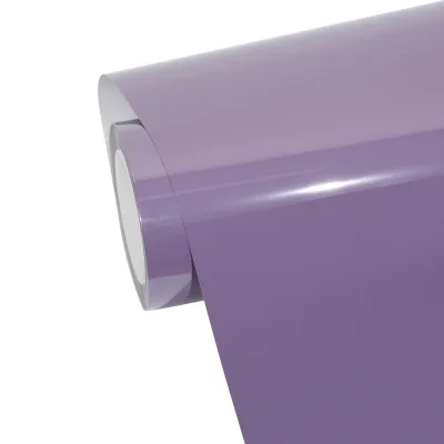PET Sugar Violet Milk Coffee Car Vinyl Wrap 01