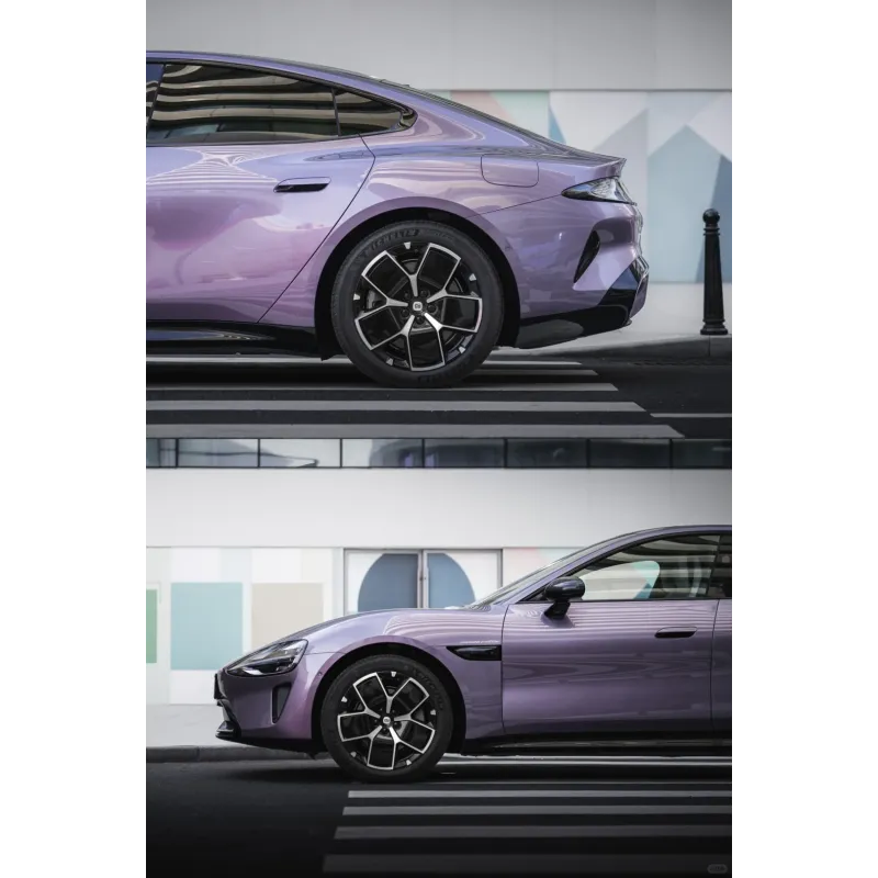 PET Sunshine Purple Car Vinyl Wrap