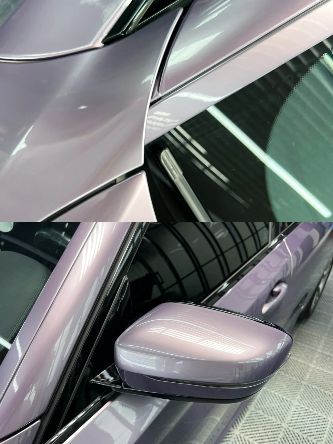 PET Sunshine Purple Car Vinyl Wrap